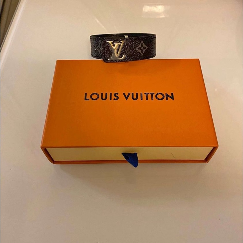 Louis Vuitton Slim Bracelet (Black)